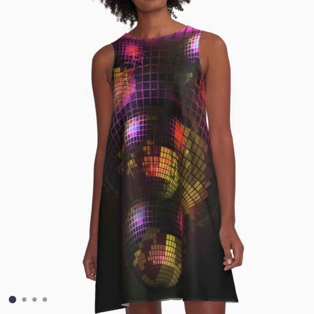 Disco ball dress